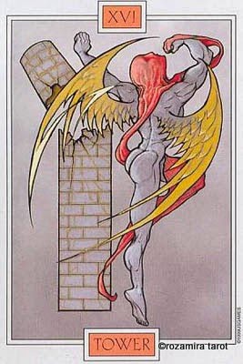 Winged spirit tarot